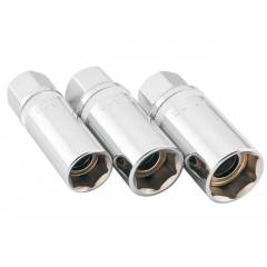 Akar 1/2 Inch Square Drive Spark Plug Sockets, Size: 16 mm (Pack of 4)