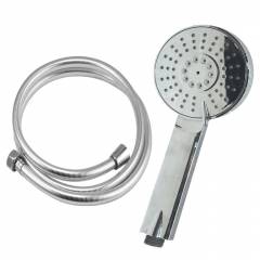 Goonj Hand Shower Skoda Multi-Flow With Full C.P. Tube 1.5 Meter and Wall Hook, VHS-0585-1