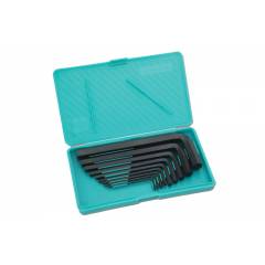 Taparia 9 Pieces Black Finish Allen Key Set in Box Packing, KM 9V