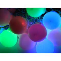 Tucasa Multi Colour Florocent Ball String Light, DW-313