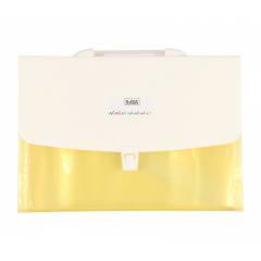 Saya Yellow Expanding File-Classic, Dimensions: 265 x 25 x 375 mm