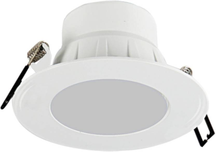 Buy Syska 5w Pad 0502 White Down Light Recessed Ceiling Lamp