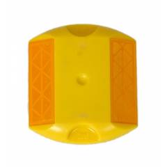 KT Yellow Stud with Yellow Reflector (Pack of 10)