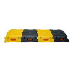 KT 50 mm Yellow and Black Plastic Speed Breaker