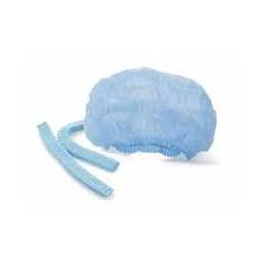 KK Surgical Care Blue 18 Inch Frill Caps/Bouffant Caps (pack of 200)