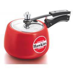 Hawkins Ceramic Coated Contura 3 Litre Tomato Red Pressure Cooker, CTR30