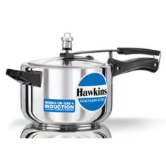 Hawkins Stainless Steel 4 Litre Pressure Cooker, B45