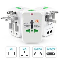 Adaptor Travel Universal Surge Protector