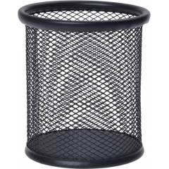 Stealodeal 1 Compartment Black Metal Pen Stand