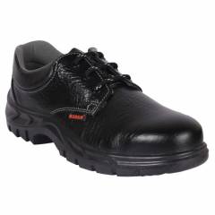 Karam FS 02 Steel Toe Black Safety Shoes, Size: 6
