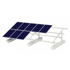 Diamond Aluminium Solar Panel Mounting Structure for 1kW