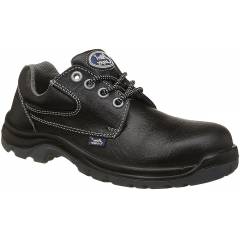 Allen Cooper 1265 Electric Shock Resistant Black Safety Shoes, Size: 6
