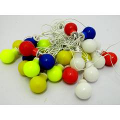 Tucasa Multi Colour Ball String Light, DW-154