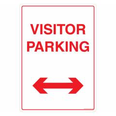 Safety Sign Store Visitor Parking only Sign Board, GS517-A3V-01