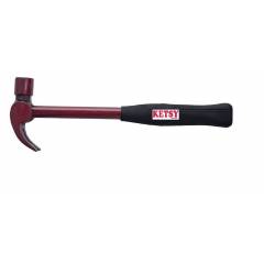 Ketsy 708 3/4 Inch Curved Claw Hammer with Pipe Handle