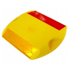 Safari Red & Yellow ABS Road Stud