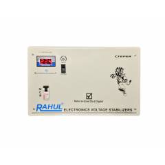 Rahul A-Zone Dlx c6 Digital 6kVA/24A/100-280V 5 Step Mainline Use Up to 6kVA Load Automatic Copper Digital Voltage Stabilizer