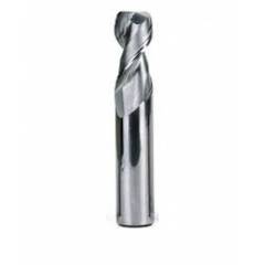 Totem FBK0500711 Solid Carbide End Mills 2 Flute Centre Cutting Coated, (Cutting Dia: 5 mm)