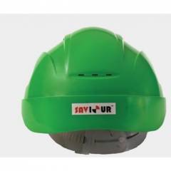 Saviour Green Freedom HDPE Helmet With Ratchet, HPSAV-FR-SS1-G