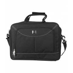 Space Nylon Black Office Document Bag, LTB 105