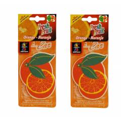 Ambro 50g Orange Hanging Air Freshener, P36 (Pack of 2)