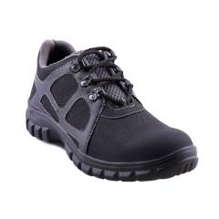 Timberwood TW05A Low Ankle Steel Toe Black Safety Shoes, Size: 6