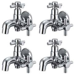 Snowbell Corsa Brass Chrome Plated 2 in 1 Bibcock (Pack of 4)