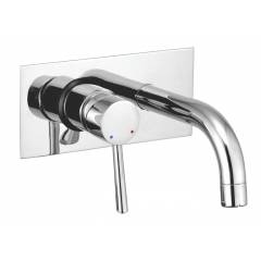 Jainex Robin Wall Mounted Basin Mixer with Free Tap Cleaner, RBN-6165