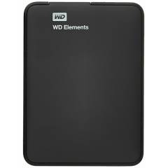 WD Elements 1TB USB 3.0 Black Portable External Hard Drive, PN-WDBHHG0010BBK-0B