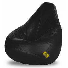 Dolphin DOLBXL-01 Black Bean Bag Cover without Beans, Size: XL