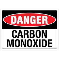 Safety Sign Store Danger: Carbon-Monoxide Sign Board, SS116-A5AL-01