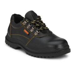 Timberwood TW32 Steel Toe Black Safety Shoes, Size: 6