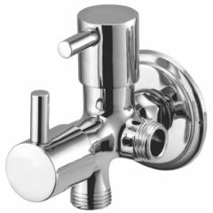 Drizzle Flora 2 Inch Brass 2 in 1 Angle Valve (Pack of 2)
