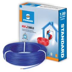 Standard 1.5 Sq mm 90m Blue PVC FR Wire, WSFFDNBA11X5