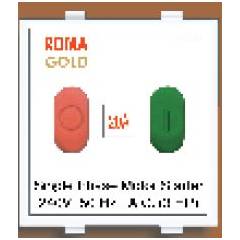Anchor Roma 20A White Motor Starter Switch, 20427