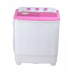 DMR White & Pink Semi Automatic Washing Machine, DMR 46-1298S