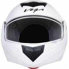 Vega Crux Dx White Full Face Helmet, Size (Large, 600 mm)