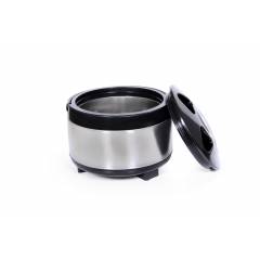 Scitek Vilson 2500ml Black Stainless Steel Casserole