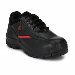 Timberwood TW16 Low Ankle Black Steel Toe Safety Shoes, Size: 6