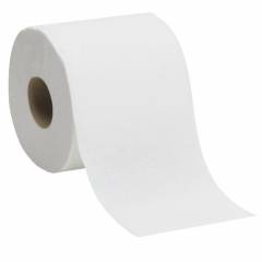 Soft Touch 1 Ply White Toilet Paper Roll