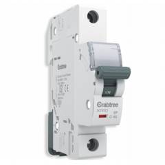 Crabtree Xpro 5A Single Pole C Curve MCB, DCMJCSPF005