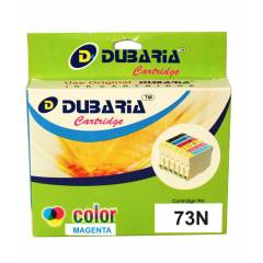 Dubaria 73N Magenta Ink Cartridge For Epson Printers