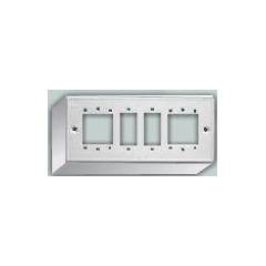 Anchor Penta Domestic Surface Mounting 4 Gang Box, 7203 (Pack of 10)