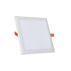 GM Ocho 18W Warm Light Non-Dimmable Square Slim Panel Light, 3000 K