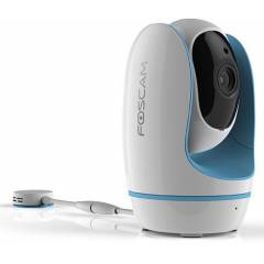 FOSCAM Fosbaby HD 720P Wireless IP Camera, Colour: Blue
