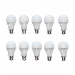 Audeom 9W B-22 White LED Bulbs (Pack of 20)