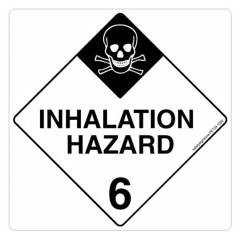 Safety Sign Store Inhalation Hazard-6 Sign Board, FE729-210V-01, (Pack of 5)