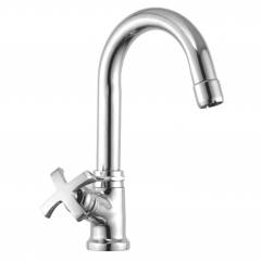 Apree Umbrella Silver Brass Swan Neck