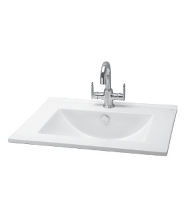 Buy Cera Chester Counter Cabinet Wash Basin 1059 Colour Ivory