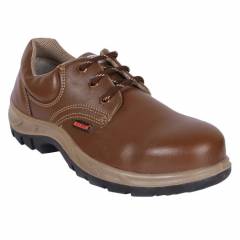 Karam FS 61 Steel Toe Brown Safety Shoes, Size: 6
